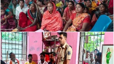 खरोरा में लगातार शराब और अन्य मादक पदार्थों की बिक्री की शिकायत मिलने पर थाना प्रभारी सख्त वार्ड वासियों के साथ बैठक कर कड़ी कार्रवाई के निर्देश दिए