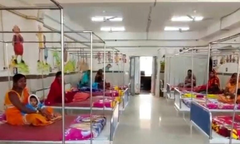 रायपुर : जिला अस्पताल का एनआरसी बना कुपोषित बच्चों के लिए जीवनदाता