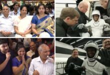 अंतरिक्ष से लौटे ग्रुप कैप्टन शुभांशु शुक्ला की वापसी