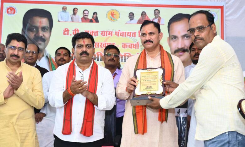 ग्राम जिंदा को मिला छत्तीसगढ़ का पहला टीबी मुक्त गांव होने का गौरव