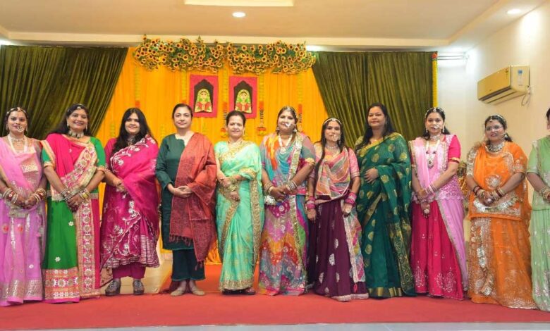 बालको महिला मंडल ने धूमधाम से मनाया तीज महोत्सव