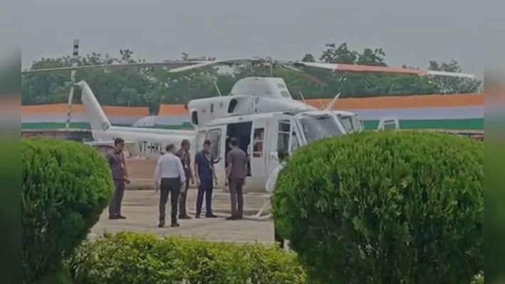 दौरे से पहले CM साय का हेलीकॉप्टर ख़राब, वेटिंग रूम में कर रहे इंतजार