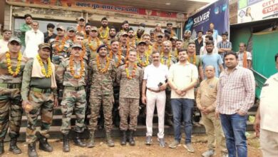 शिवपुरी में सेना ने रेस्क्यू ऑपरेशन चलाकर बचाई 500 जिंदगियां, सम्मान के साथ दी विदाई