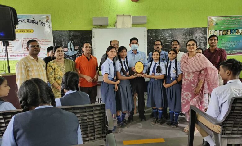 राज्य स्तरीय विज्ञान एवं गणित क्विज प्रतियोगिता में रायगढ़ जिले का पुसौर विकासखण्ड रहा अव्वल