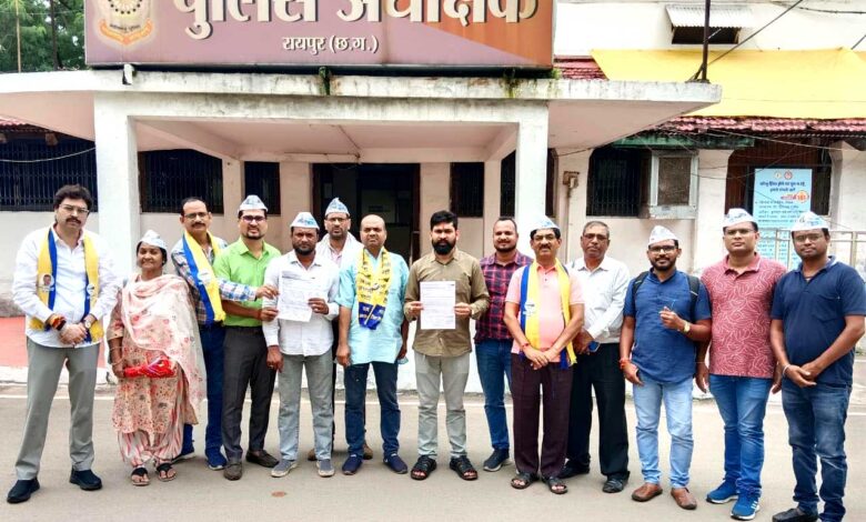 आम आदमी पार्टी पदाधिकारी पर हमले के खिलाफ उचित कार्यवाही व सुरक्षा प्रदान करने की मांग