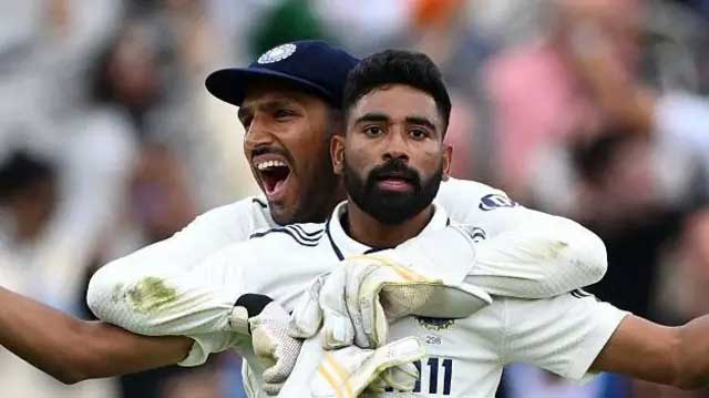 भारत ने ओवल में हार के मुंह से छीनी जीत, सिराज ने आक्रामक गेंदबाजी का दिखाया कमाल