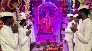 माँ दुर्गा की भक्ति से गूंजा केन्द्रीय जेल रायपुर, 802 बंदियों ने रखा व्रत