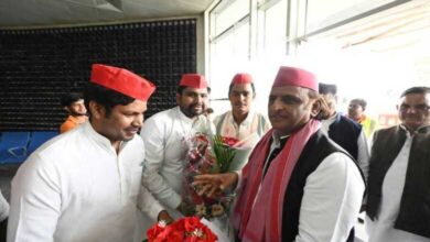 सपा पार्टी छत्तीसगढ़ ने उत्तर प्रदेश के पूर्व मुख्यमंत्री अखिलेश यादव का किया जोरदार स्वागत