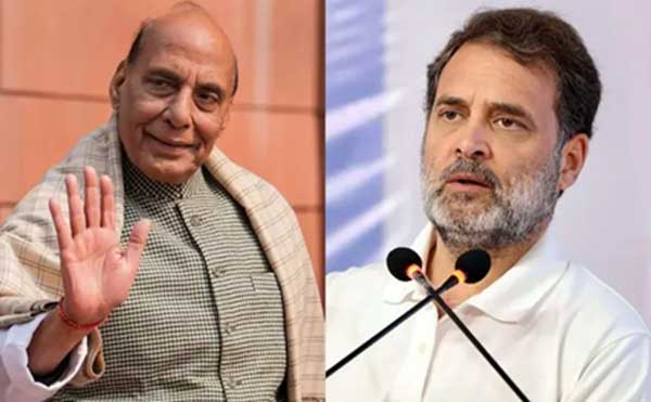 राहुल के हाईड्रोजन बम दावे पर राजनाथ सिंह का तंज, कहा- ये तो छोड़ो, पटाखा भी नहीं जला पाए