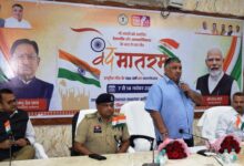 राष्ट्रगीत ‘वंदे मातरम्’ के 150 वर्ष पूर्ण — छत्तीसगढ़ में देशभक्ति से ओतप्रोत ,उत्सवमय हुआ वातावरण राष्ट्रगीत ‘वंदे मातरम्’ के 150 वर्ष पूर्ण — छत्तीसगढ़ में देशभक्ति से ओतप्रोत ,उत्सवमय हुआ वातावरण