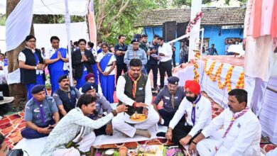 स्कूल शिक्षा मंत्री श्री गजेंद्र यादव ने किया भारत स्काउट्स एवं गाइड्स के राज्य मुख्यालय भवन का भूमि पूजन