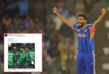 पाकिस्तान को 61 रनों से हराने पर दिल्ली पुलिस का पोस्ट