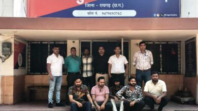 रायगढ़ पुलिस की बड़ी कार्रवाई अंतरराज्यीय साइबर फ्रॉड गैंग से जुडे 5 आरोपी गिरफ्तार, CSR फंड दिलाने के नाम पर करोड़ों के साइबर फ्रॉड का खुलासा,खाते का इस्तेमाल कर 2.17 करोड़ का किया गया ट्रांजेक्शन