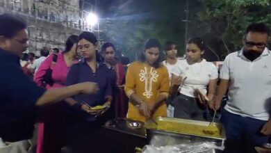 समाजसेवी कुबेर राठी ने चामुण्डा दरबार में टेका मत्था, ‘हनुमान सेवा’ के 15 वर्ष हुए पूर्ण