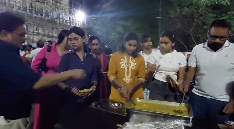 समाजसेवी कुबेर राठी ने चामुण्डा दरबार में टेका मत्था, ‘हनुमान सेवा’ के 15 वर्ष हुए पूर्ण