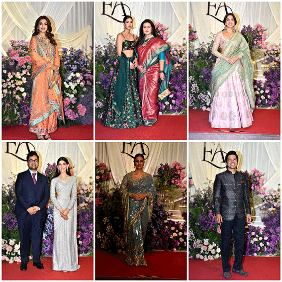 Salman Khan, Rekha, Aamir Khan, Vicky Kaushal and Others Turn Heads at Sooraj Barjatya’s Daughter’s Wedding Reception