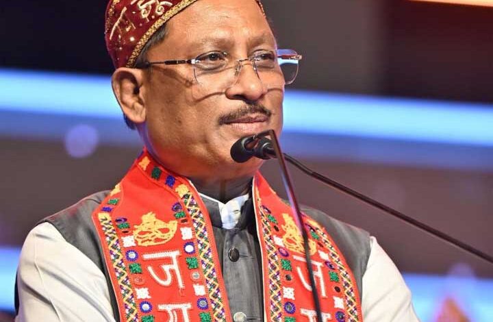 मुख्यमंत्री श्री विष्णु देव साय छत्तीसगढ़ सिंधी सेवा महापंचायत द्वारा आयोजित ‘चन्ड्र जी रात, सिंधिन जो मेलो – आनंद मेलो’ में हुए शामिल