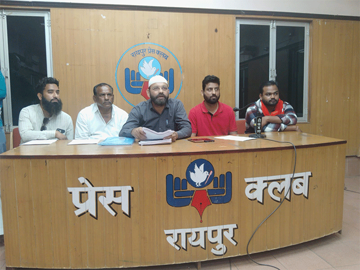 गुंडागर्दी से दहशत में नवापारा मुस्लिम समाज ने की कड़ी कार्रवाई की मांग