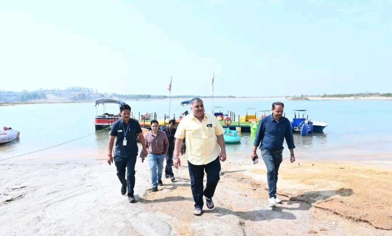 पर्यटन मंत्री श्री राजेश अग्रवाल ने मयाली नेचर कैंप का किया निरीक्षण