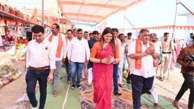 पर्यटन एवं संस्कृति मंत्री श्री राजेश अग्रवाल कवर्धा के जानकी वन धाम शिवालय में आयोजित प्राण-प्रतिष्ठा समारोह में हुए शामिल