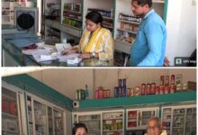 सही दवा शुद्ध आहार यहीं छत्तीसग़ढ का आधार अभियान के तहत जिला बलौदा बाजार में किया गया निरीक्षण