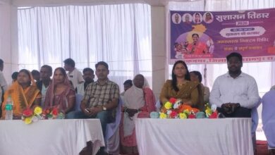रायपुर : सुशासन तिहार में जनसमस्याओं के समाधान के साथ मेधावी विद्यार्थियों का सम्मान
