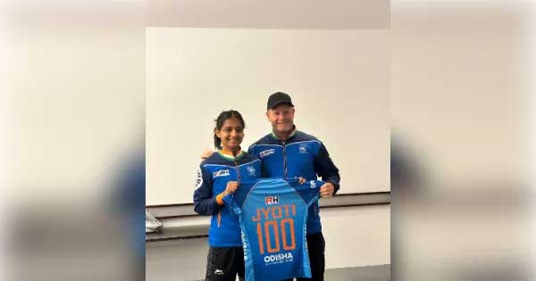 एफआईएच नेशंस कप में जापान के खिलाफ मुकाबले के साथ ज्योति ने हासिल किया 100वां मैच एफआईएच नेशंस कप में जापान के खिलाफ मुकाबले के साथ ज्योति ने हासिल किया 100वां मैच