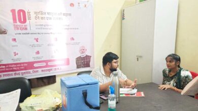 प्रधानमंत्री सुरक्षित मातृत्व अभियान के 10 वर्ष पूर्ण होने पर सीएचसी तुमगांव में स्वास्थ्य शिविर आयोजित