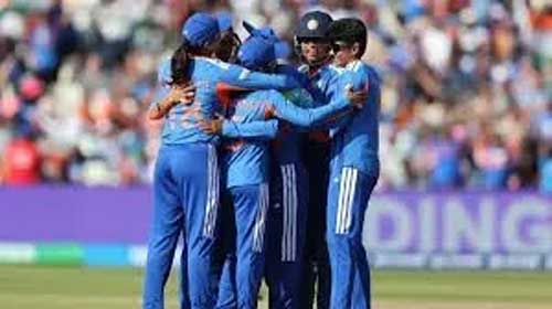 भारतीय महिला टीम ने पाकिस्तान के खिलाफ 64 रनों से जीत हासिल की भारतीय महिला टीम ने पाकिस्तान के खिलाफ 64 रनों से जीत हासिल की