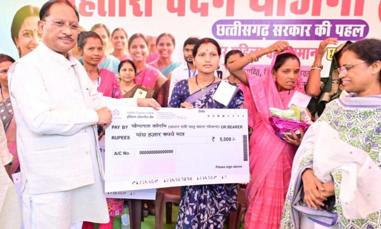 ’महिला सशक्तिकरण और मातृ-शिशु कल्याण योजनाओं से बदल रही जिंदगी: मुख्यमंत्री श्री विष्णुदेव साय’