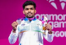 वित्त मंत्री श्री ओपी चौधरी ने राष्ट्रमंडल खेल 2026 में रजत पदक विजेता राजा मुथुपांडी को दी बधाई