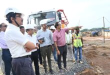 बिलासपुर संभागायुक्त ने निर्माणाधीन मेडिकल कॉलेज का किया निरीक्षण