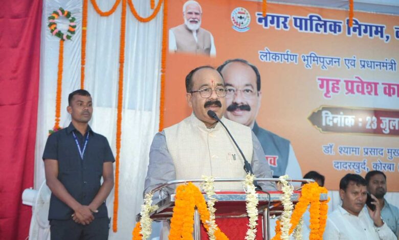  सत्ता शासन के लिए नहीं, सेवा के लिए है: उपमुख्यमंत्री  अरुण साव