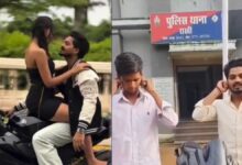 रील का जुनून पड़ा भारी! बाइक पर अश्लील स्टंट करने वाले युवक पर पुलिस का एक्शन