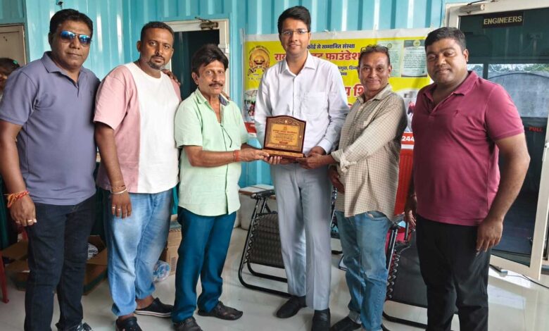 ऐश्वर्या ग्रेटर सोसायटी में रक्तदान और स्वास्थ शिविर का आयोजन
