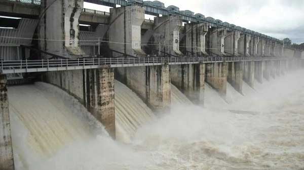 गंगरेल जलाशय 63% से अधिक भरा, बढ़ी पानी की आवक; जरूरत पड़ने पर छोड़ा जाएगा 20 हजार क्यूसेक पानी