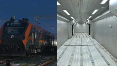 वंदे भारत की रफ्तार अब मालगाड़ियों में भी, 145 Km/H की स्पीड से दौड़ी फ्रेट ईएमयू वंदे भारत की रफ्तार अब मालगाड़ियों में भी, 145 Km/H की स्पीड से दौड़ी फ्रेट ईएमयू