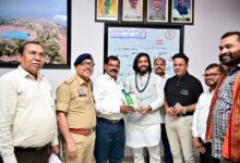 जिले की विशिष्ट पहचान विष्णुभोग चावल से मंत्री श्री गुरु खुशवंत साहेब का सम्मान
