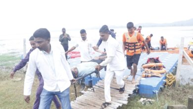 बाढ़ आपदा से निपटने की तैयारियों को परखने मॉकड्रिल, 4 लोगों का किया गया सफल रेस्क्यू