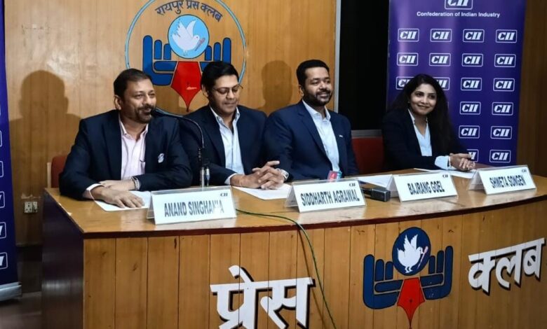 CII द्वारा 12-13 अगस्त को रायपुर में होगा ग्रीन स्टील एवं माइनिंग समिट 2026 का आयोजन CII द्वारा 12-13 अगस्त को रायपुर में होगा ग्रीन स्टील एवं माइनिंग समिट 2026 का आयोजन