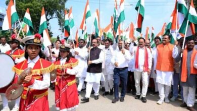 कांकेर में उत्साह के साथ निकली तिरंगा यात्रा, डिप्टी सीएम साव हुए शामिल