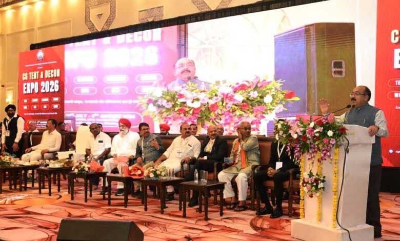 छत्तीसगढ़ में टेंट उद्योग को मिलेगी नई रफ्तार, उप मुख्यमंत्री अरुण साव ने किया टेंट एंड डेकोर एक्सपो-2026 का उद्घाटन