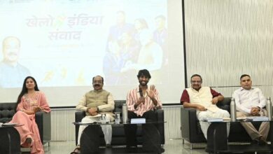 उप मुख्यमंत्री श्री अरुण साव ‘खेलो इंडिया संवाद’ कार्यक्रम में हुए शामिल