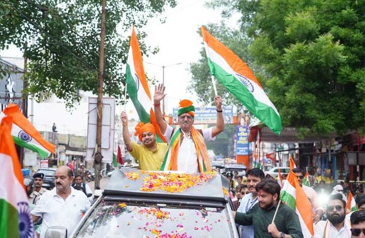 “तिरंगा देश की आन, बान और शान है, एक व्यक्ति भी इसे लेकर निकले तो वह पूरे देश का गौरव है” — सांसद बृजमोहन अग्रवाल