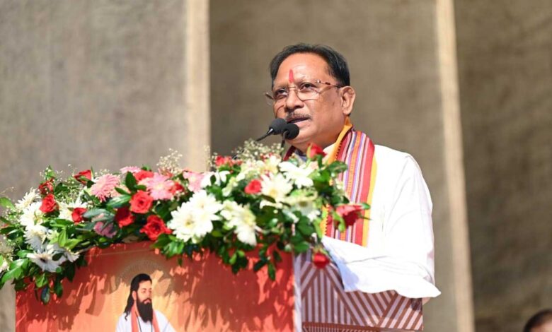 संत रविदास ने समरसता, समानता और भक्ति का जो मार्ग दिखाया, वही विकसित और सशक्त भारत की आधारशिला : मुख्यमंत्री विष्णुदेव साय