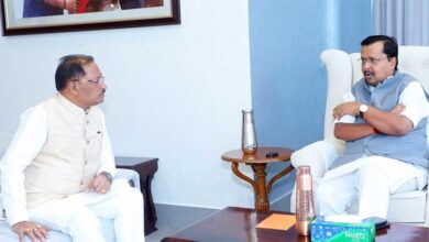 मुख्यमंत्री विष्णुदेव साय ने भाजपा के राष्ट्रीय अध्यक्ष नितिन नबीन से की सौजन्य भेंट