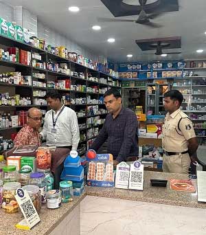 जिला कोरबा स्थित मेडिकल दुकानों का किया गया औचक निरीक्षण जिला कोरबा स्थित मेडिकल दुकानों का किया गया औचक निरीक्षण
