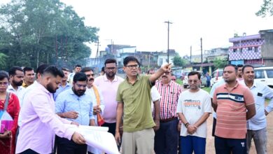 रायगढ़ की बदलेगी तस्वीर: विकास परियोजनाओं का वित्त मंत्री ओ.पी.चौधरी ने किया मैराथन निरीक्षण
