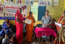 आंगन मिलन सेवा से उत्सव स्थल बने आंगनबाड़ी केंद्र, पहले दिन 97 हजार से अधिक लोगों की सहभागिता