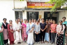 राज्य महिला आयोग की अध्यक्ष डॉ. ममता साहू ने किया कन्या छात्रावास का औचक निरीक्षण